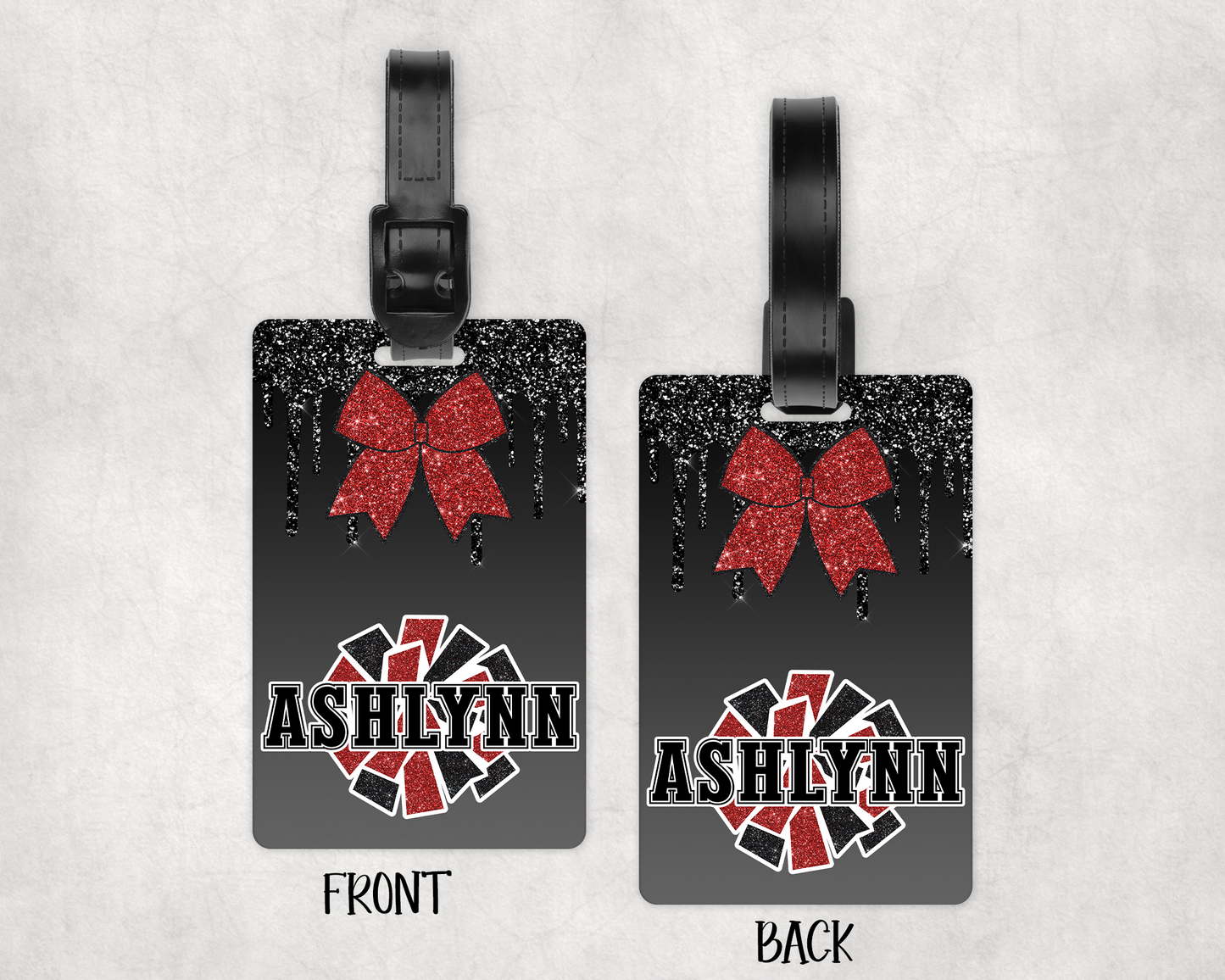 PERSONALIZED CHEER OR DANCE BAG TAG | 10