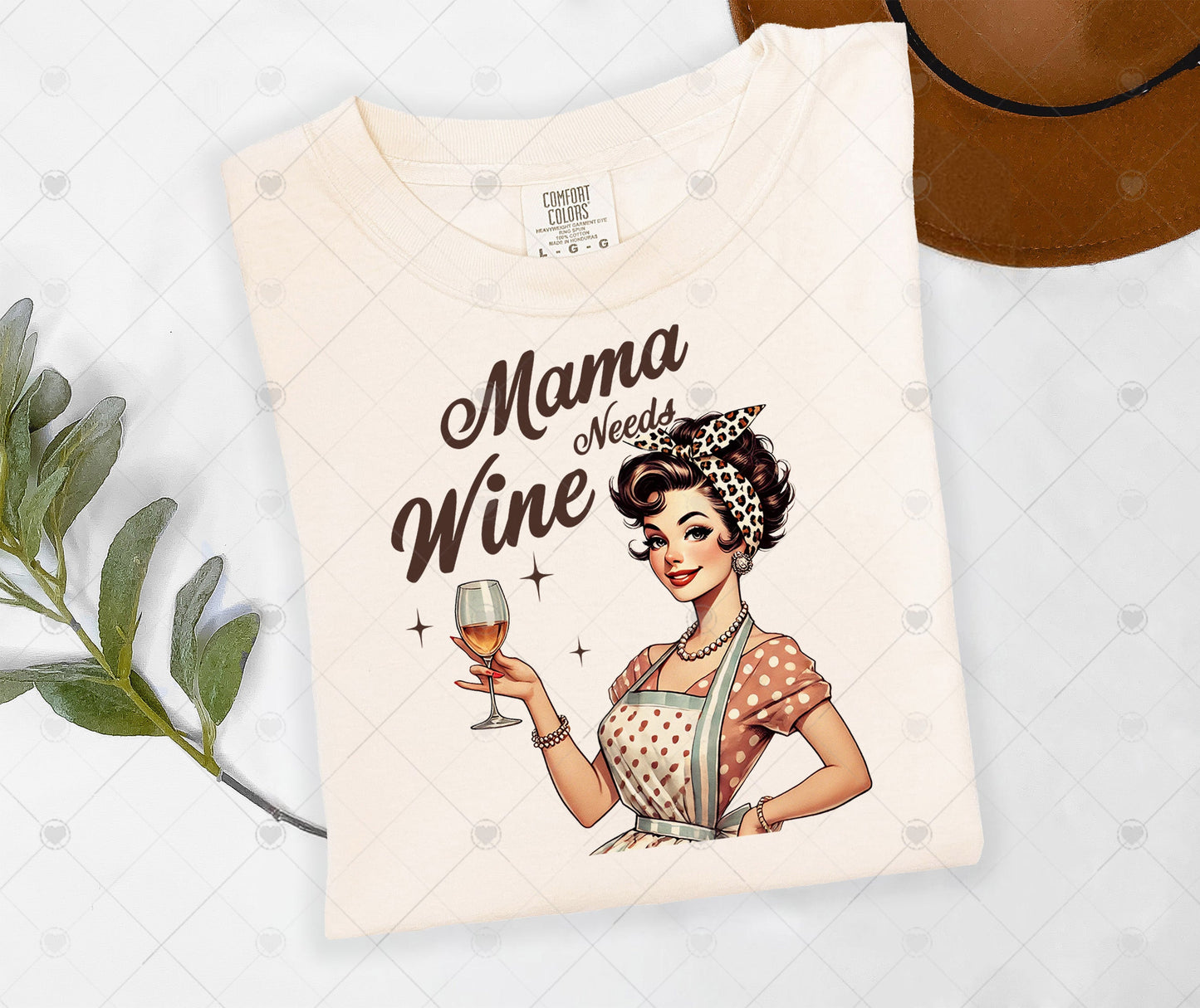 MAMA NEEDS WINE | DTF TRANSFER - 1503