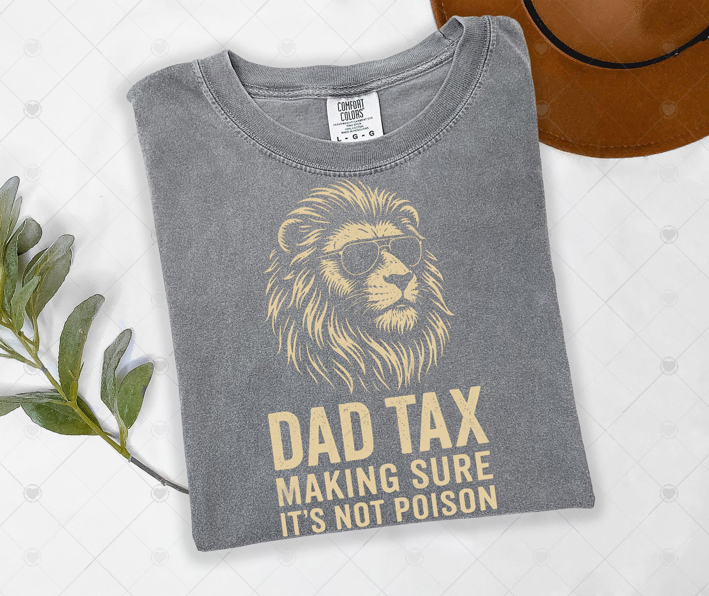 DAD TAX - MAKING SURE IT'S NOT POISON | DTF TRANSFER - 1770