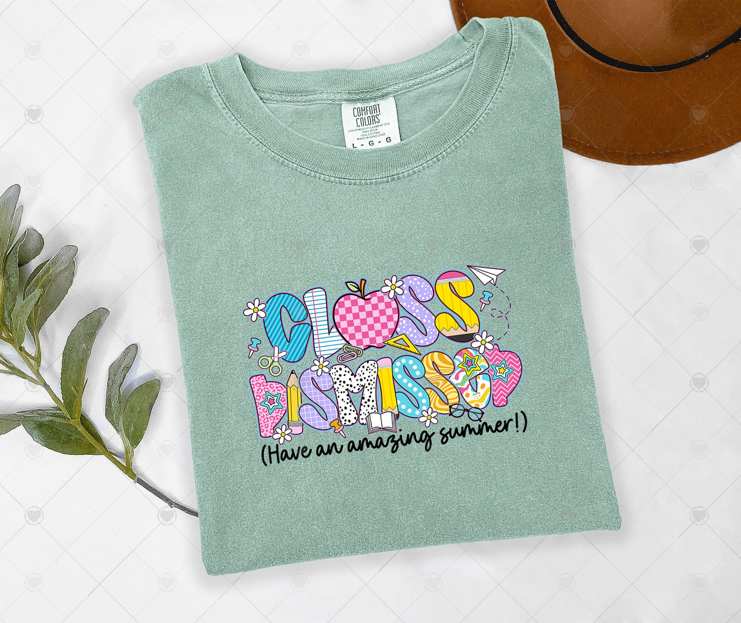 CLASS DISMISSED | COMFOR COLOR GRAPHIC TEE - 1600