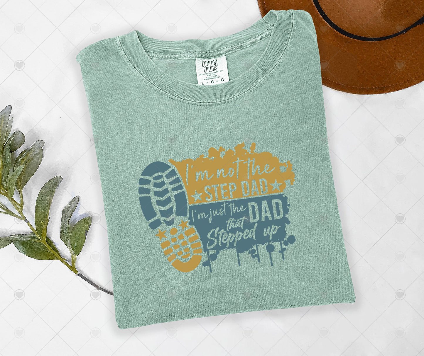 DAD STEPPED UP | DTF TRANSFER - 1579