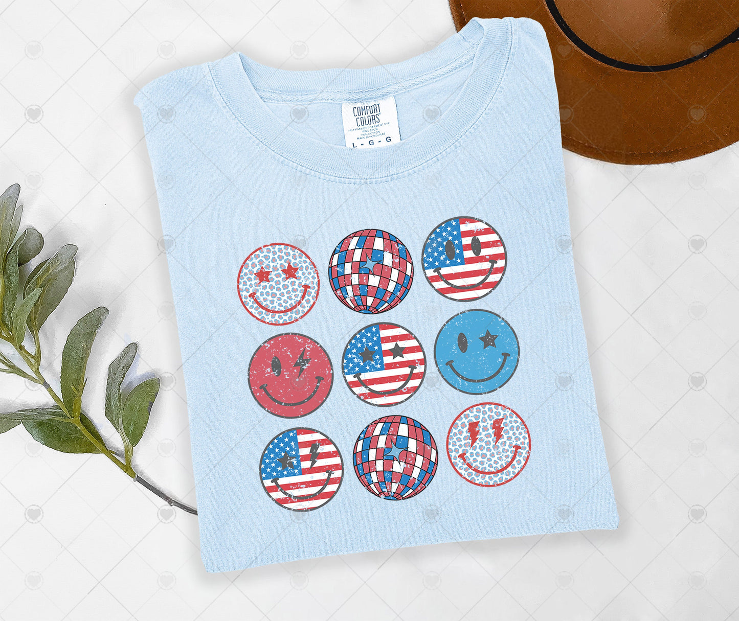 ALL AMERICAN SMILES | DTF TRANSFER - 1646