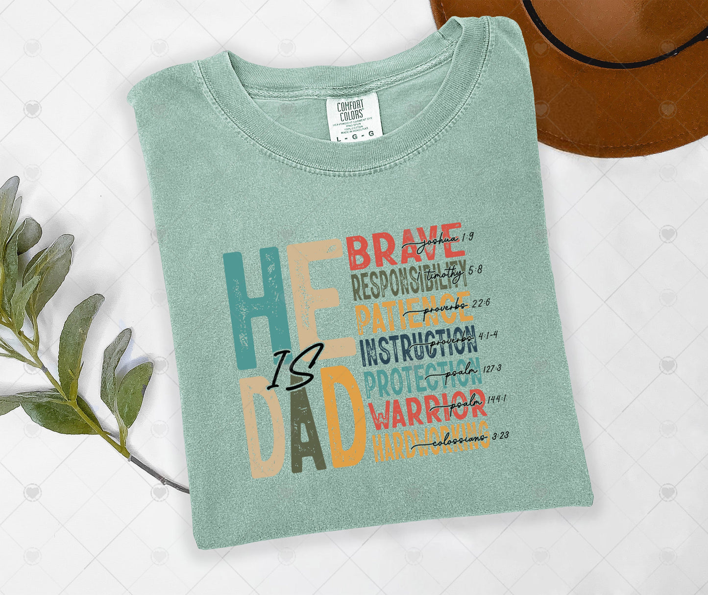 HE IS DAD | DTF TRANSFER - 1580