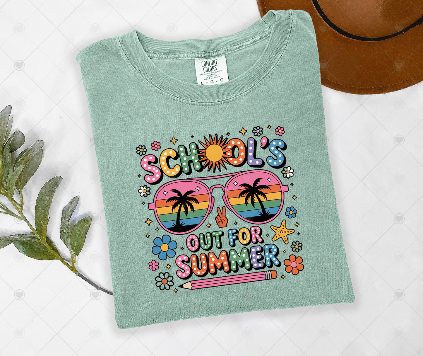 SCHOOL'S OUT FOR THE SUMMER | DTF TRANSFER - 1581
