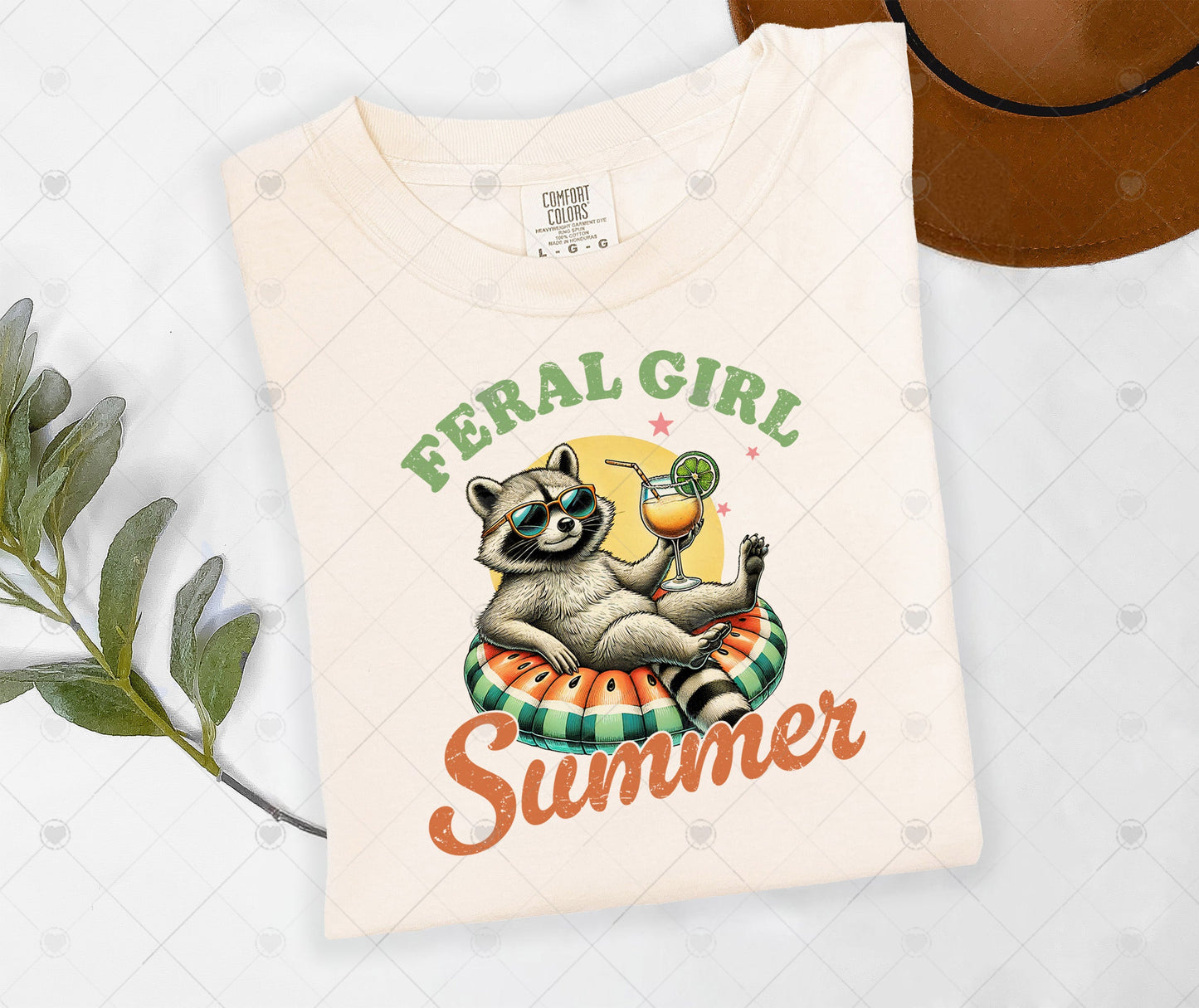 FERAL GIRL SUMMER | DTF TRANSFER - 1476
