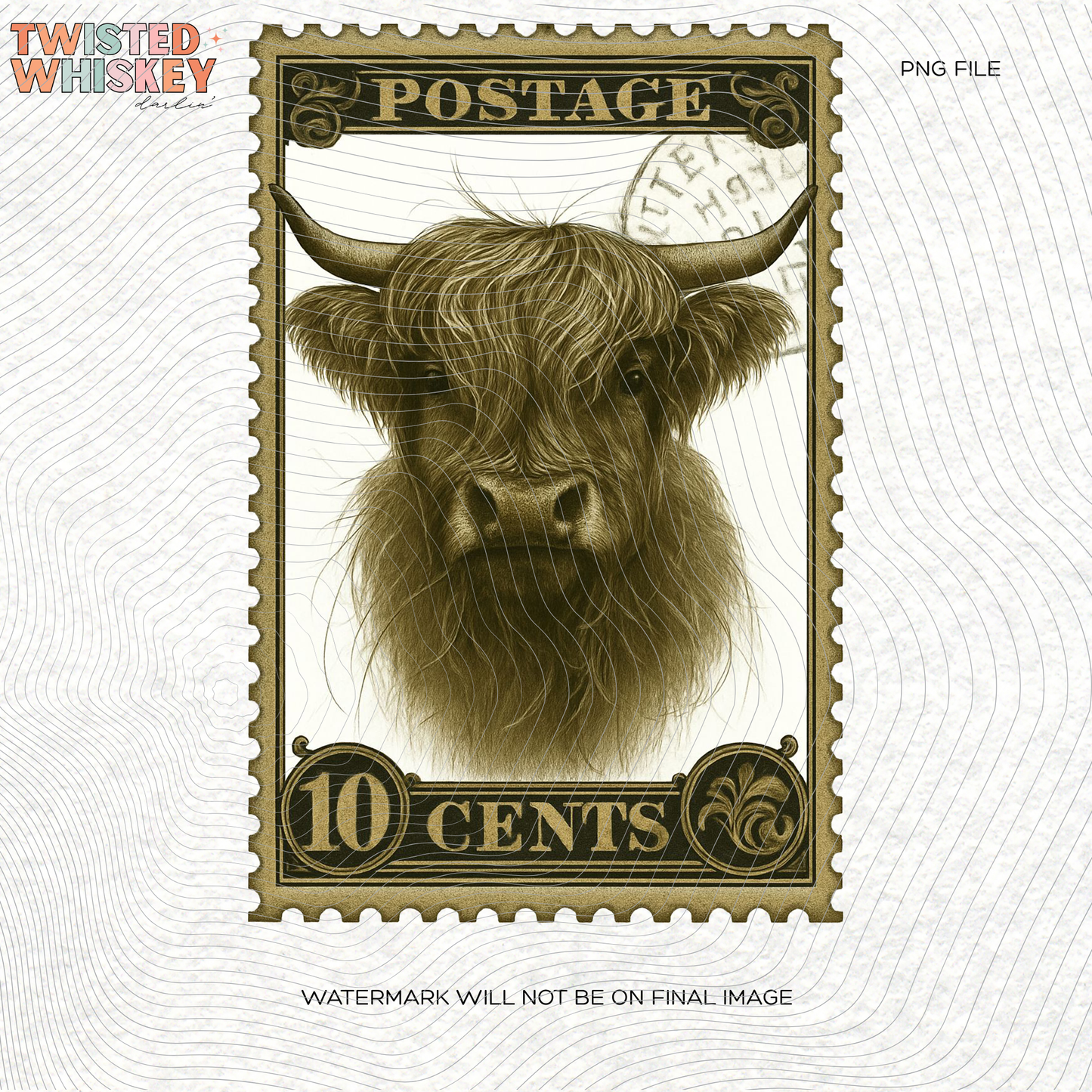 10 CENT HIGHLAND HEIFER | DIGITAL
