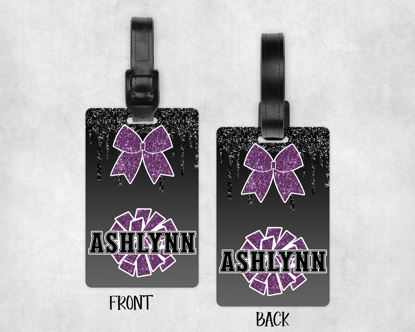 PERSONALIZED CHEER OR DANCE BAG TAG | 9