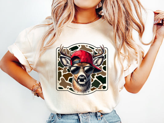 BRUH DEER CAMO | DTF TRANSFER - 1348