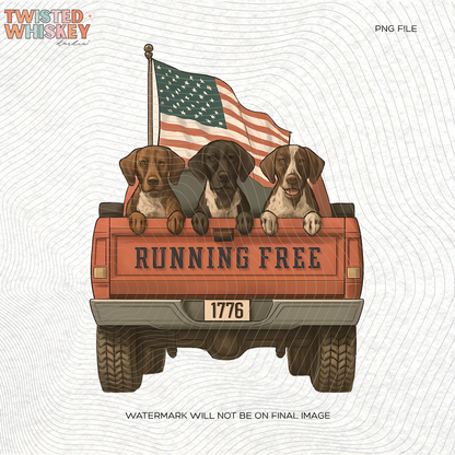 'MERICA TRUCK GERMAN SHORTHAIRED POINTER | DIGITAL