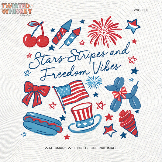 STARS STRIPES AND FREEDOM VIBES | DIGITAL