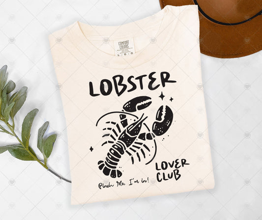 LOBSTER LOVERS CLUB | DTF TRANSFER - 1540