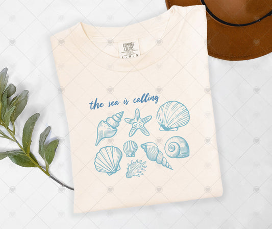 THE SEA IS CALLING | DTF TRANSFER - 1552