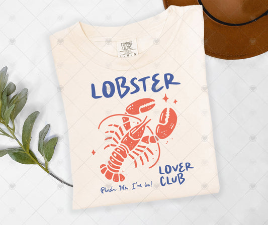 LOBSTER LOVER CLUB | DTF TRANSFER - 1560