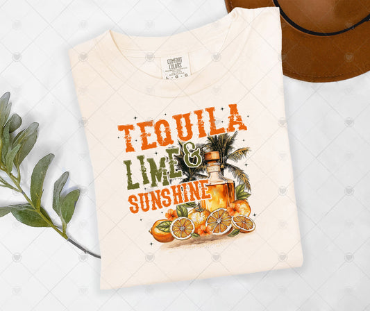 TEQUILA LIME & SUNSHINE | DTF TRANSFER - 1569
