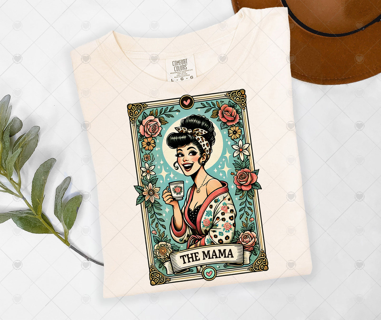 THE MAMA | COMFOR COLOR GRAPHIC TEE - 1570