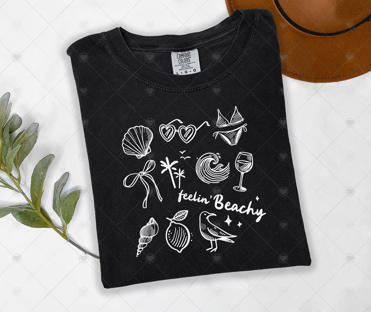 FEELIN' BEACHY | DTF TRANSFER - 1546