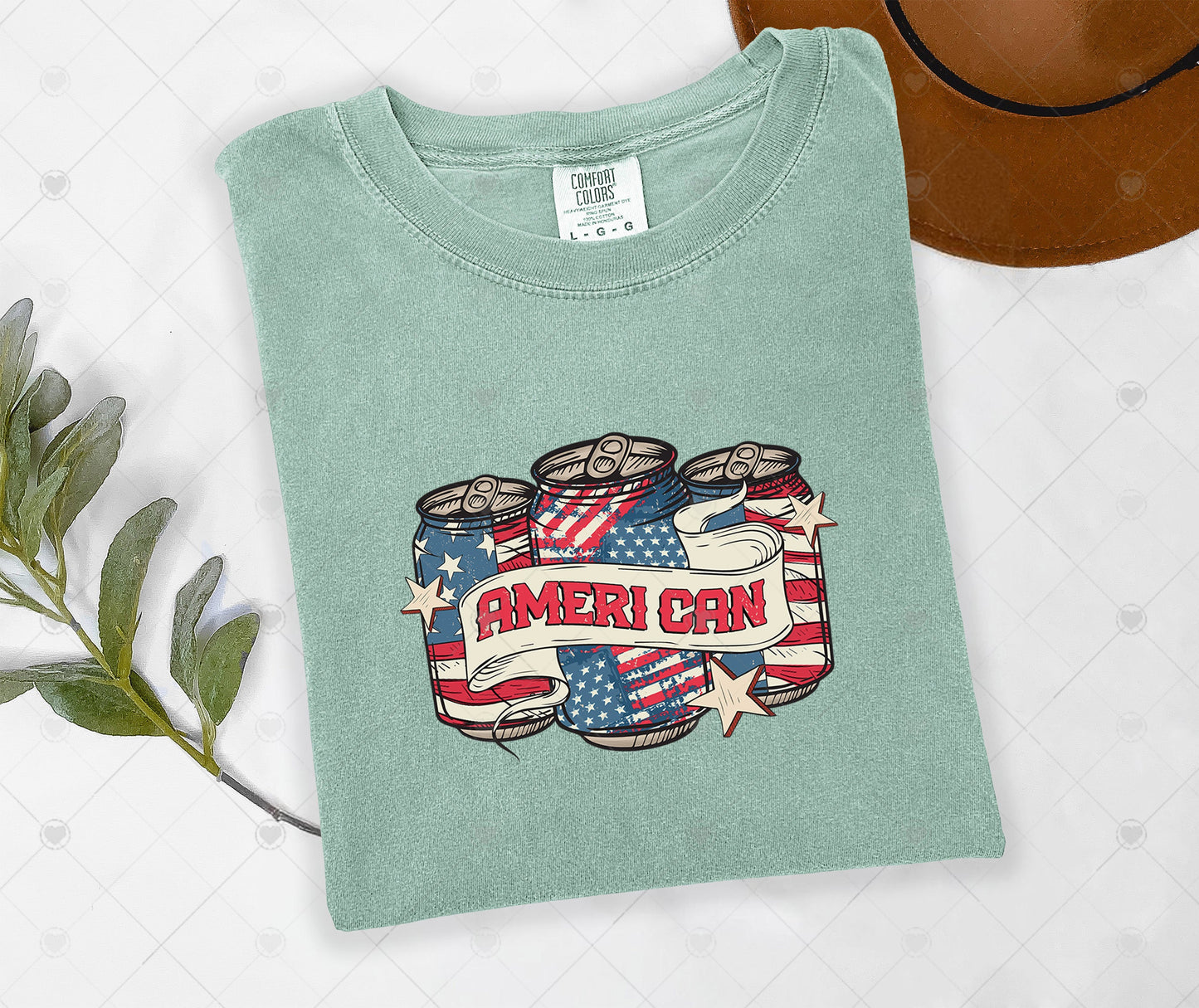 AMERI CAN | DTF TRANSFER - 1595