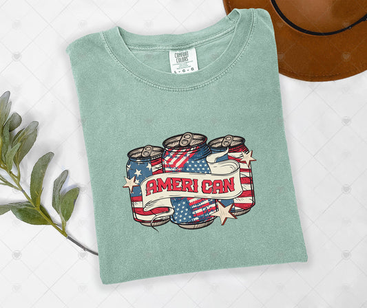 AMERI CAN | DTF TRANSFER - 1595