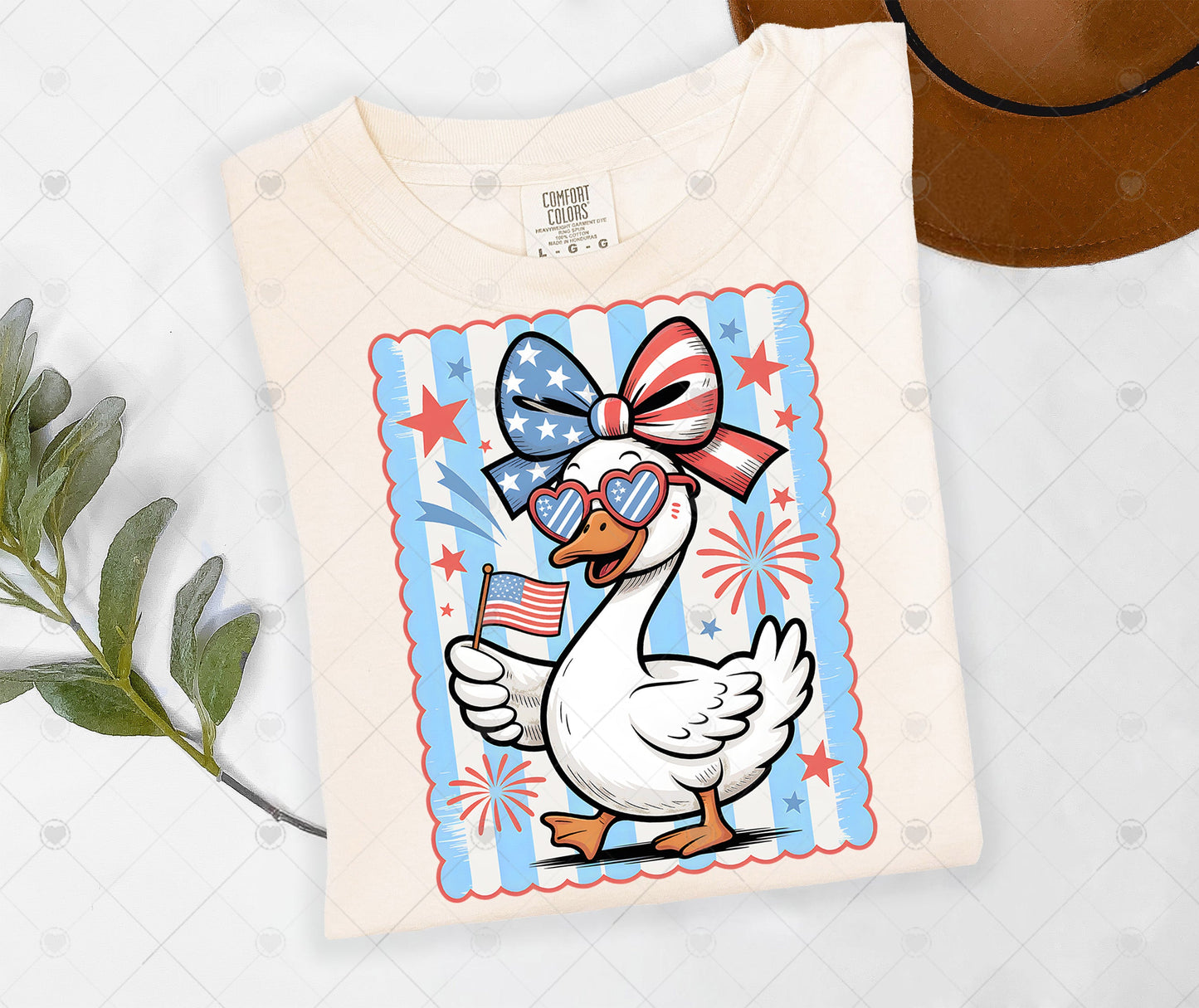 SILLY ALL AMERICAN GOOSE | DTF TRANSFER - 1675