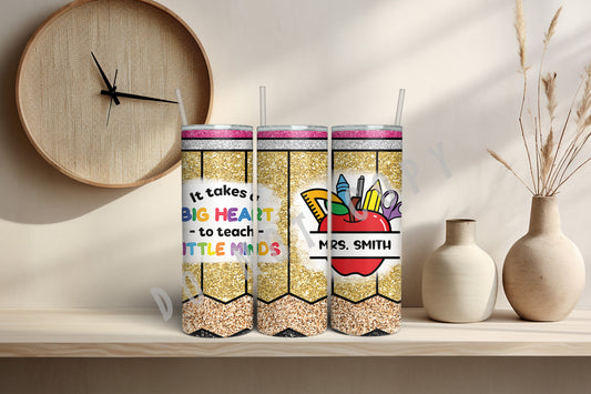 Personalized Teacher Tumbler - 23