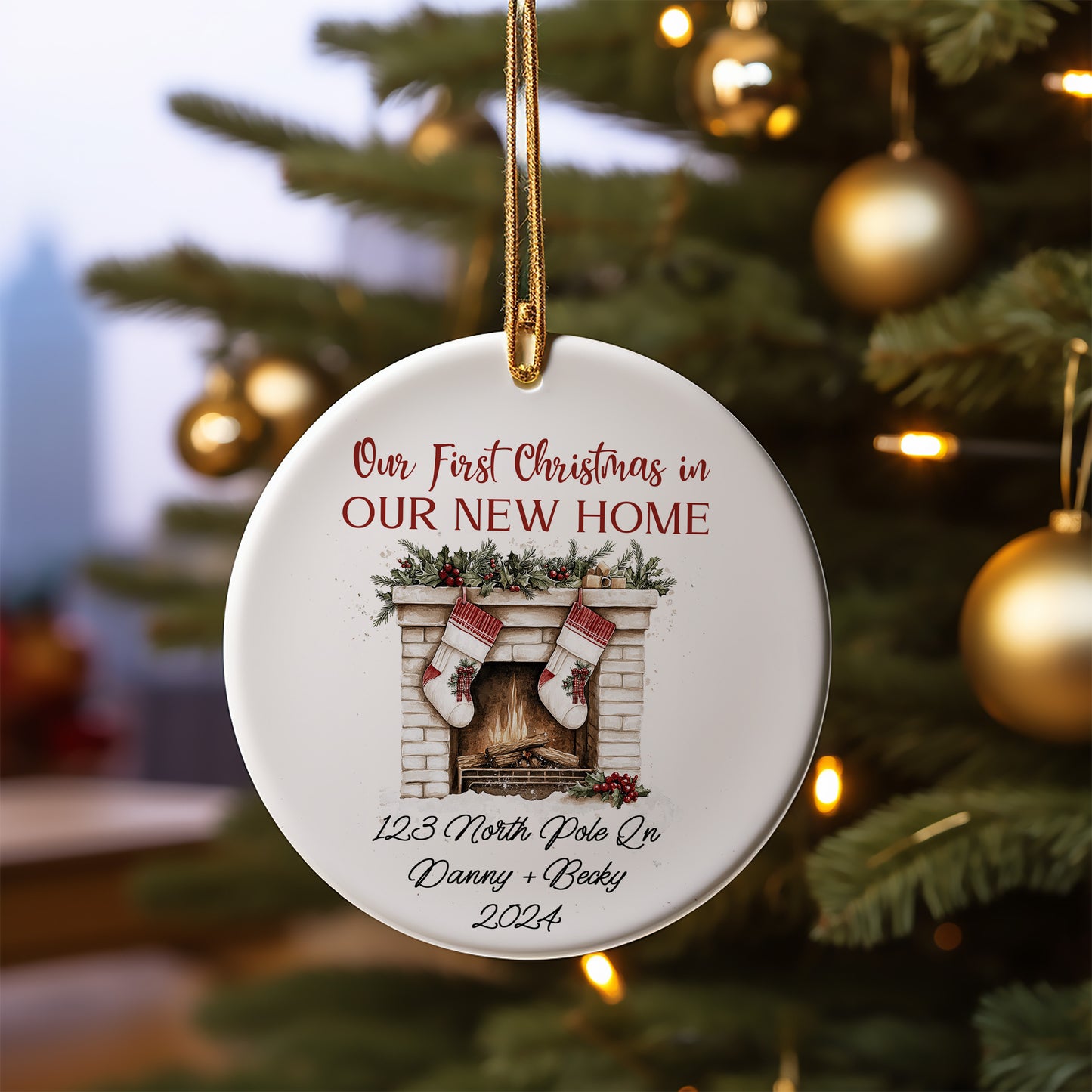 Our First New Home Christmas Ornament - #16