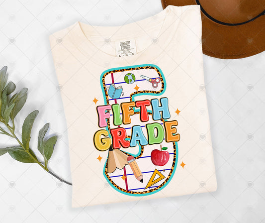 FIFTH GRADE | DTF TRANSFER - 1678