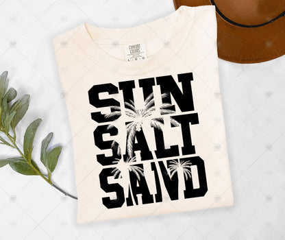 SUN SALT SAND | DTF TRANSFER - 1414