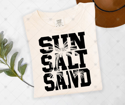 SUN SALT SAND | DTF TRANSFER - 1414