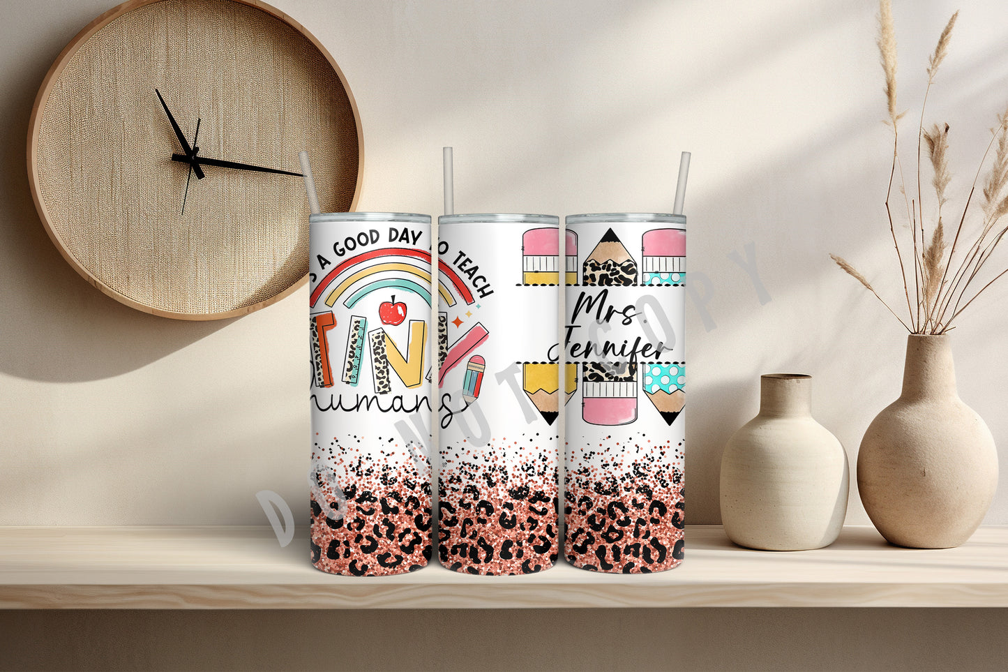 Personalized Teacher Tumbler - 50