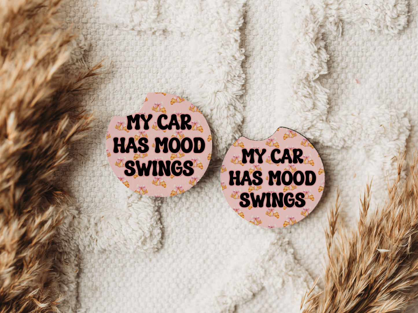 My Car Has Mood Swings - Car Coaster Set of 2