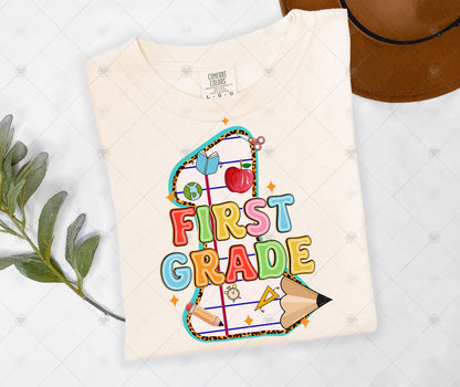 FIRST GRADE | COMFOR COLOR GRAPHIC TEE - 1659