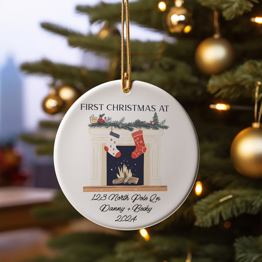 Our First New Home Christmas Ornament - #18