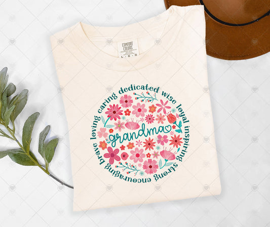GRANDMA | COMFOR COLOR GRAPHIC TEE - 1437