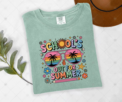 SCHOOL'S OUT FOR THE SUMMER | DTF TRANSFER - 1581