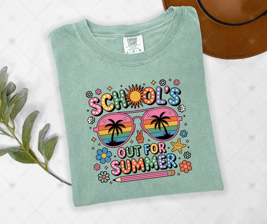 SCHOOL'S OUT FOR THE SUMMER | DTF TRANSFER - 1581