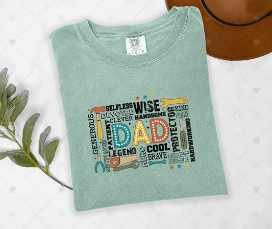 DAD SHIRT | DTF TRANSFER - 1608