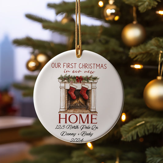 Our First New Home Christmas Ornament - #19