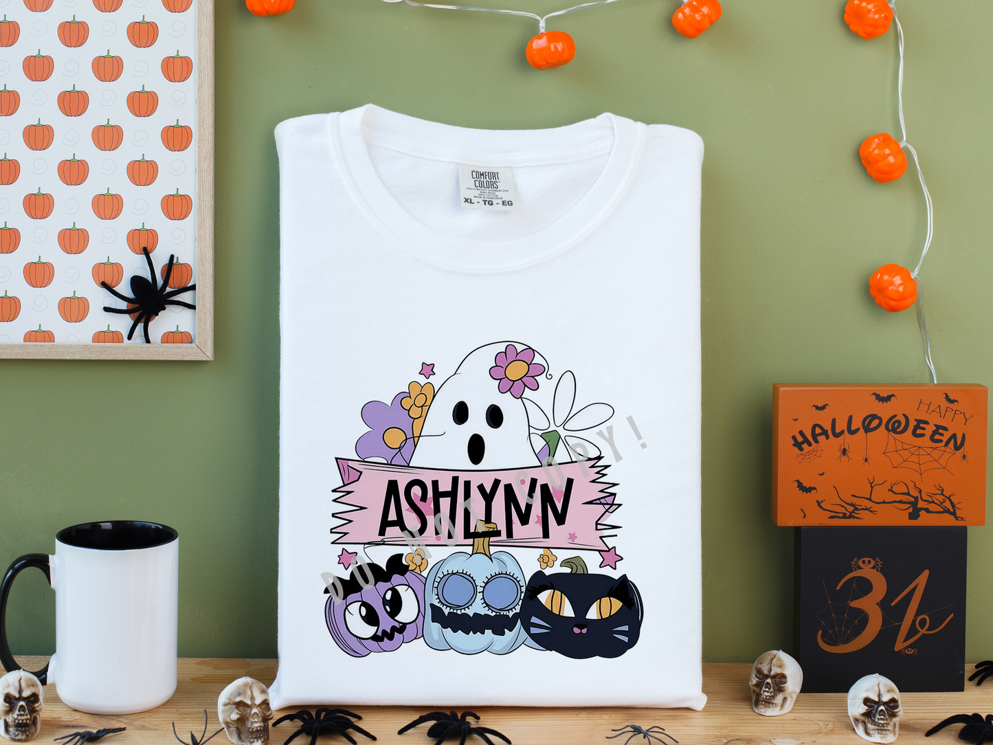 Personalized Halloween Youth T-Shirt (521)