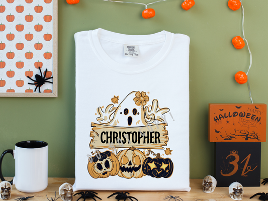 Personalized Halloween Youth T-Shirt (527)