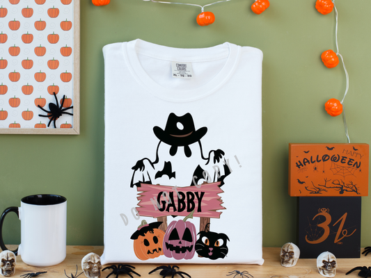 Personalized Halloween Name Transfer [#528]