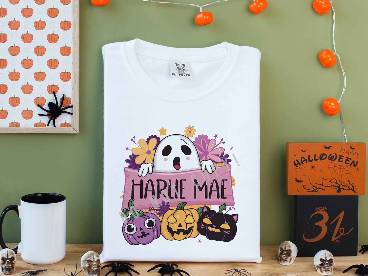 Personalized Halloween Name Transfer [#529]