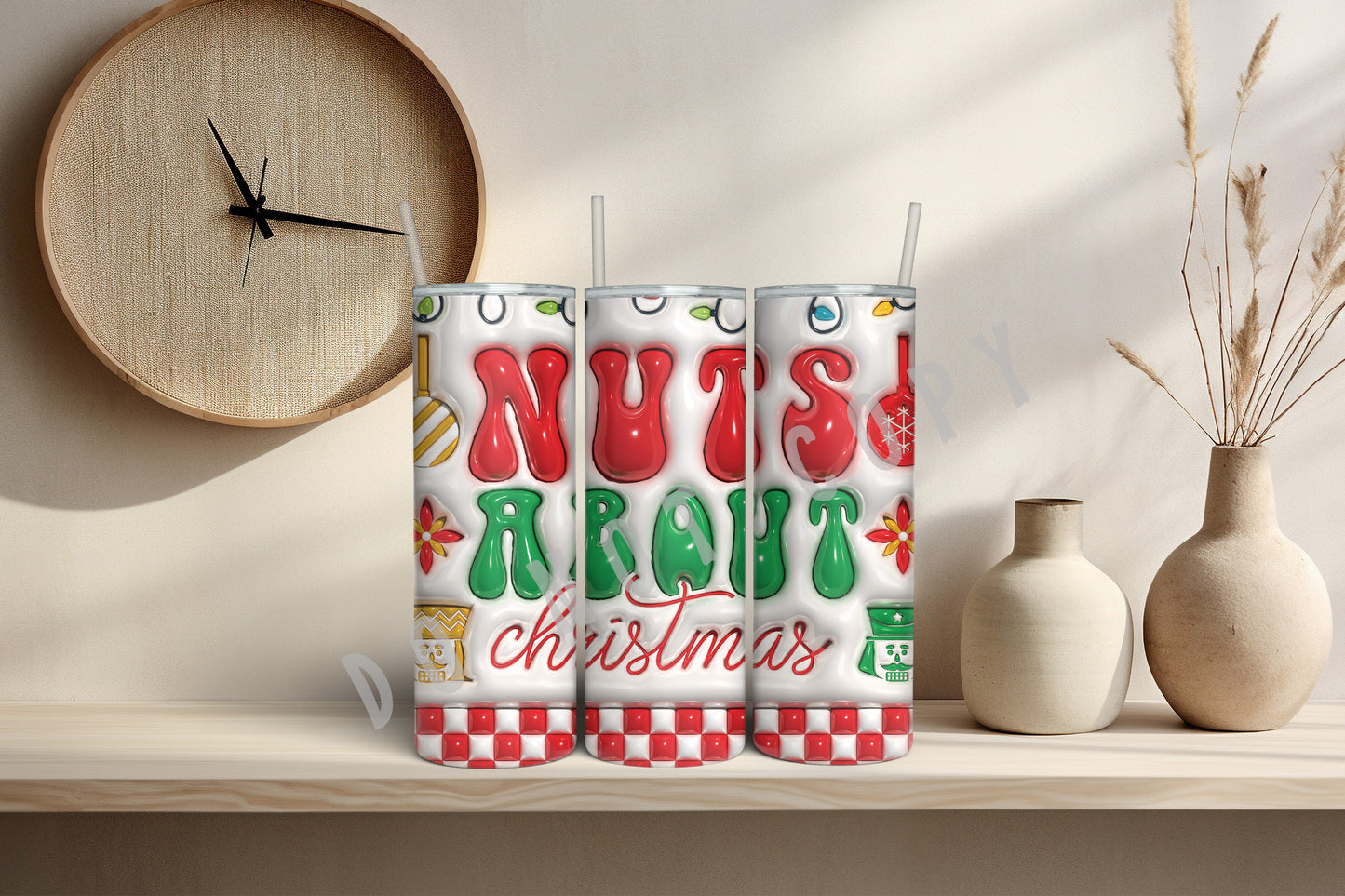 Nuts About Christmas Tumbler - 66