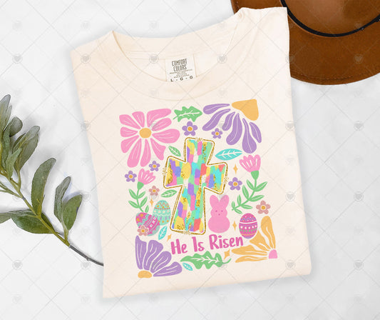 HIS IS RISEN | DTF TRANSFER - 1365