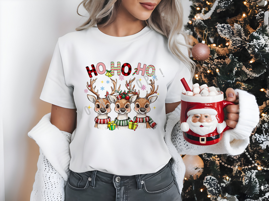 Ho Ho Ho Reindeer Comfort Color - 650