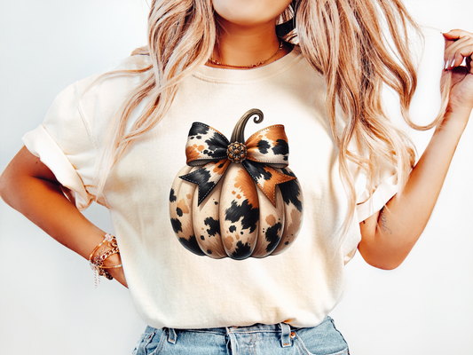 Cowhide Pumpkin Transfer #652