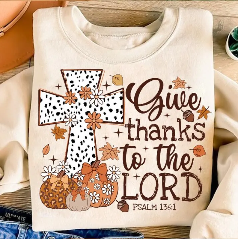 Give Thanks to the Lord Gildan Sweatshirt - 671