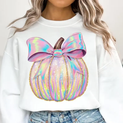 Pastel Metallic Pumpkin Gildan Sweatshirt - 673