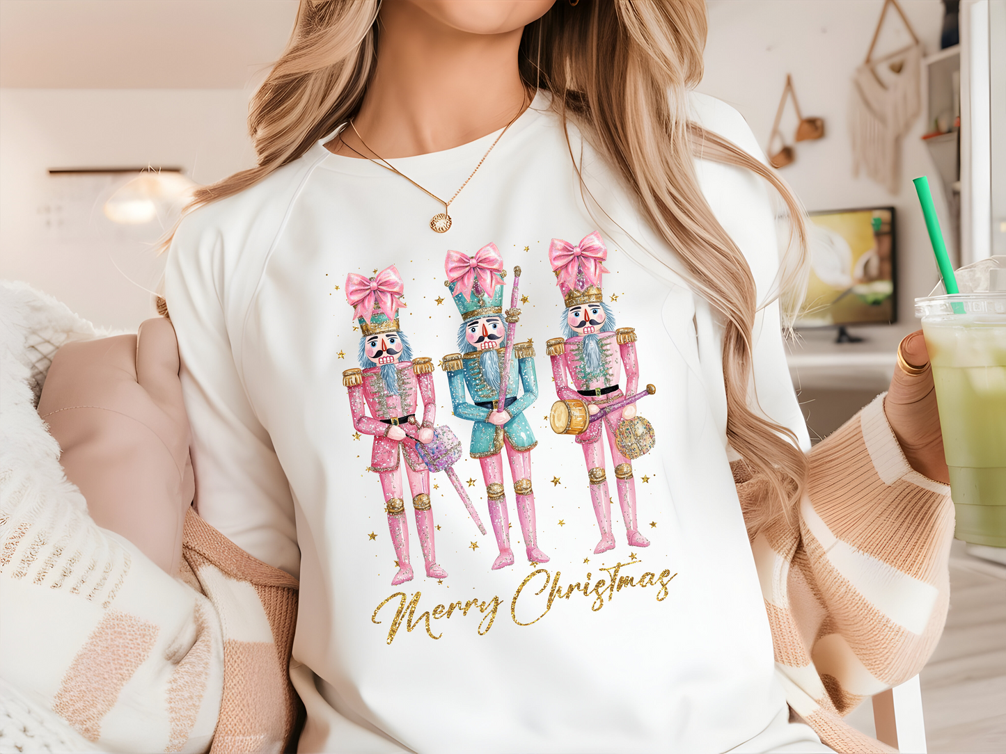 Nutcracker Christmas Coquette Gildan Sweatshirt - 687