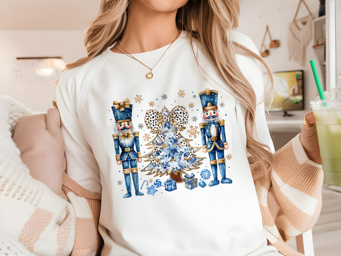 Nutcracker Christmas Coquette Gildan Sweatshirt - 689