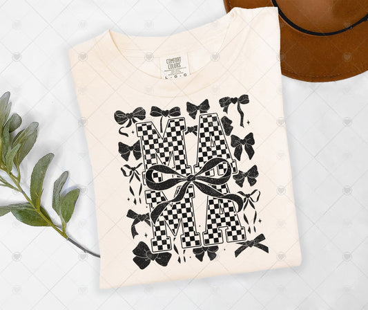 CHECKERED MAMA | DTF TRANSFER - 1461